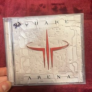 Quake 3 Arena Pc game disc video game 1999 id software